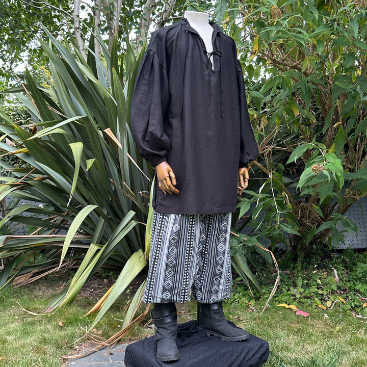 Stone Warrior Set - 7 Pieces (Waistcoat, Hood, Shirt, Pants, Hood, Belt & Sash)