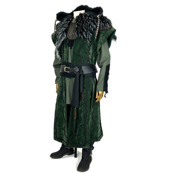 Twilight Alchemist Set - 6 Pieces (Waistcoat, Hood, Shirt, Pants, Sash & Necklace)