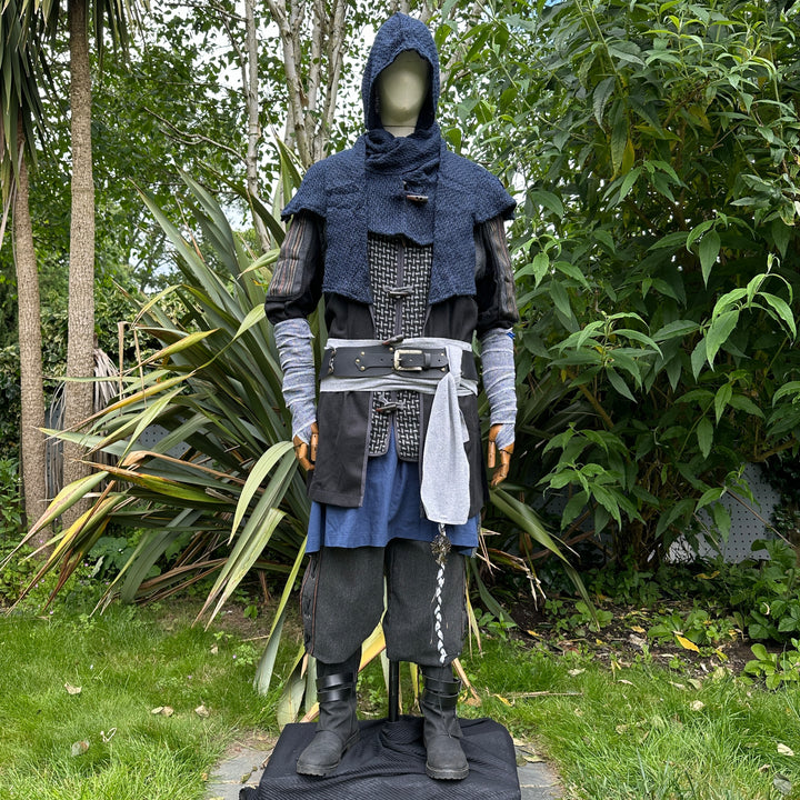 Immortal Druid Set - 6 Pieces (Jacket, Hood, Tunic, Pants, Sash & Arm Wraps)
