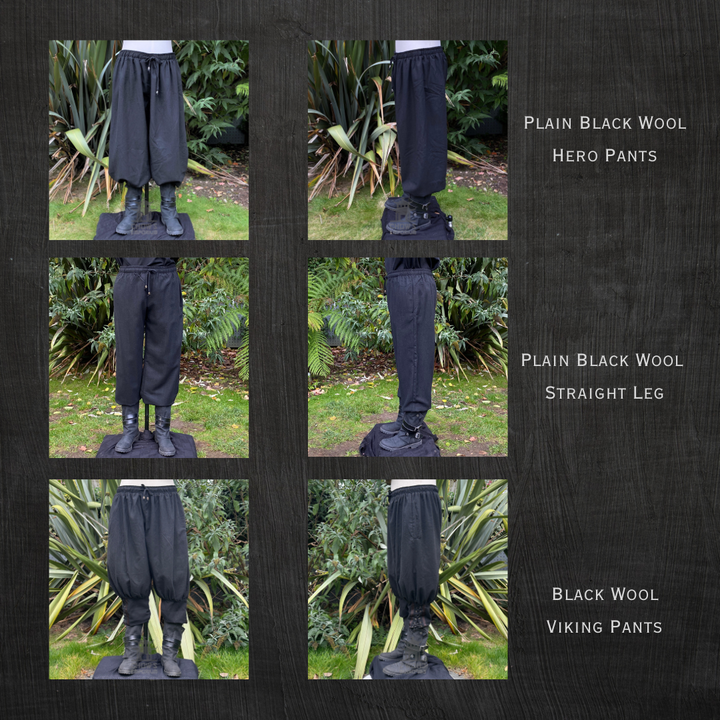 Ocean Druid LARP Set - 6 Pieces (Jacket, Tunic, Hood, Trousers, Sash & Necklace)
