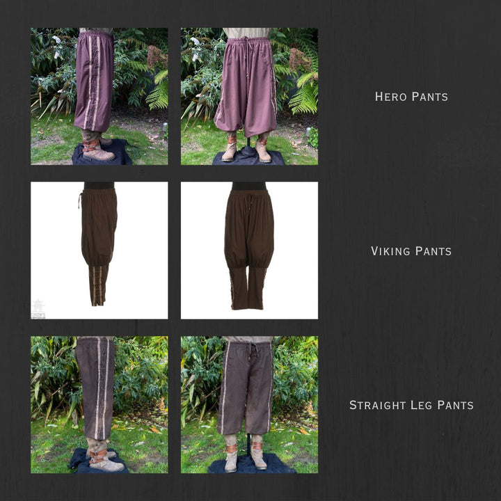 Woodland Archer LARP Outfit - 5 Piece Set; Mohair Tunic, Hood, Pants, Belt, Sash - Chows Emporium Ltd