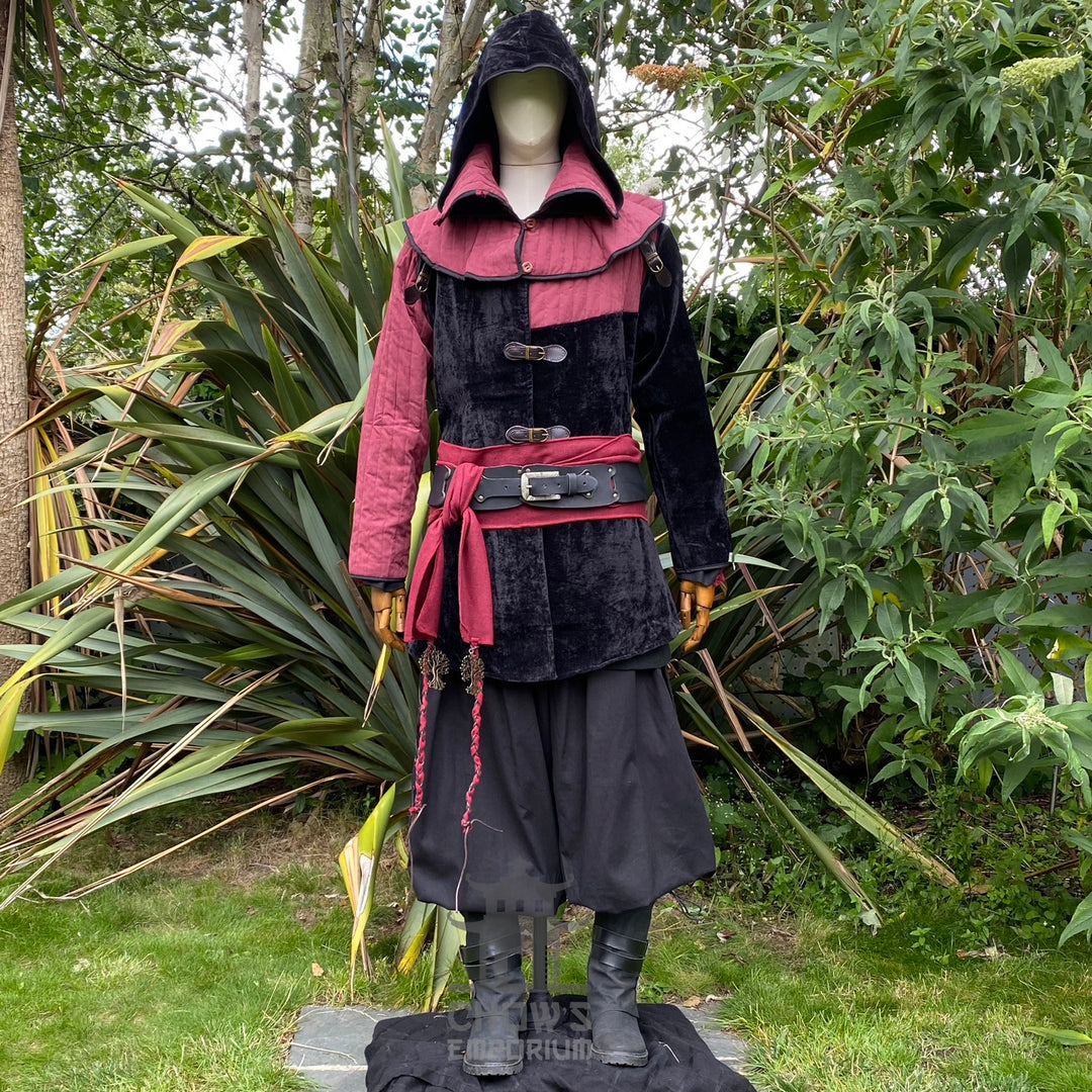 Rogue Warrior LARP Set - 3+ Pieces (Jacket, Hood & Shirt)