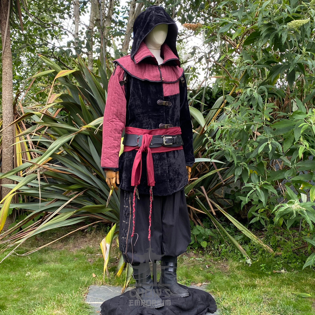 Rogue Warrior LARP Set - 3+ Pieces (Jacket, Hood & Shirt)