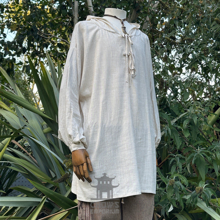 LARP Basic Outfit - 3 Piece Natural Outfit (Shirt, Pants & Sash)