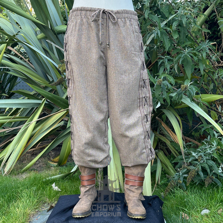 LARP Basic Outfit - 3 Piece Natural Outfit (Shirt, Pants & Sash)