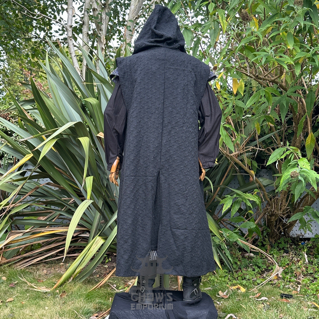 Emerald Warrior LARP Set - 4+ pieces (Robe, Tunic, Hood & Sash)