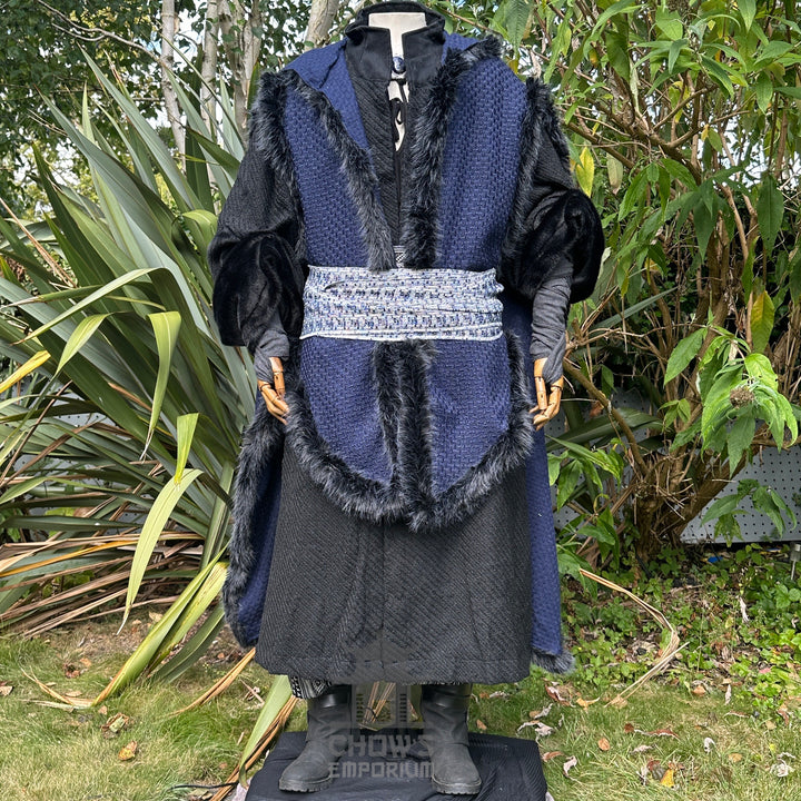 Tenue Battle Warrior LARP - Ensemble de 3 pièces ; comprend Gambeson, tunique et pantalon