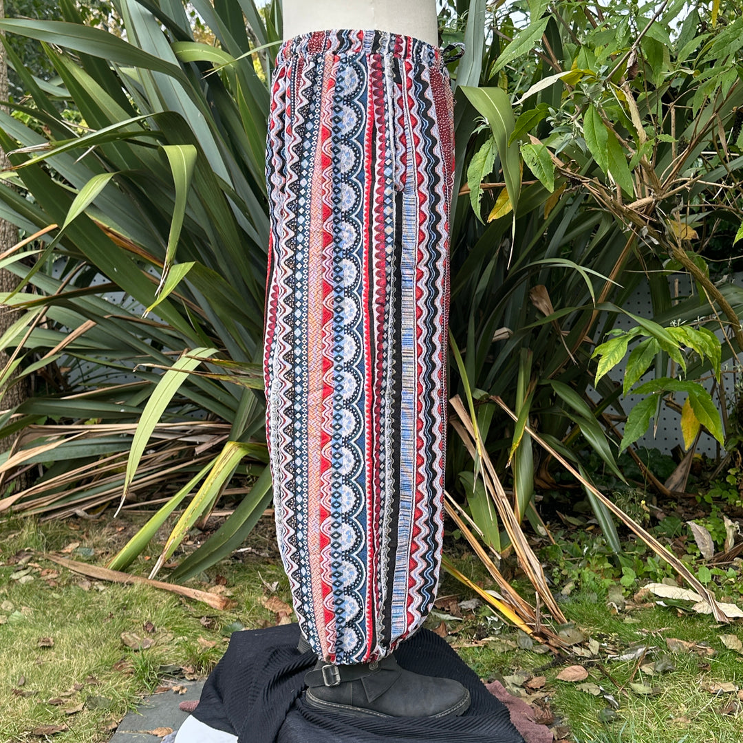 Nordic Zigzag Cotton Hero Pants