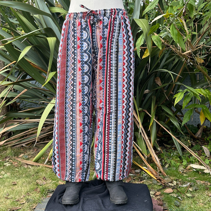 Nordic Zigzag Cotton Hero Pants