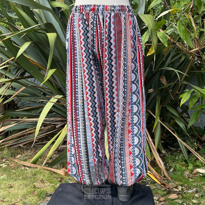 Nordic Zigzag Cotton Hero Pants