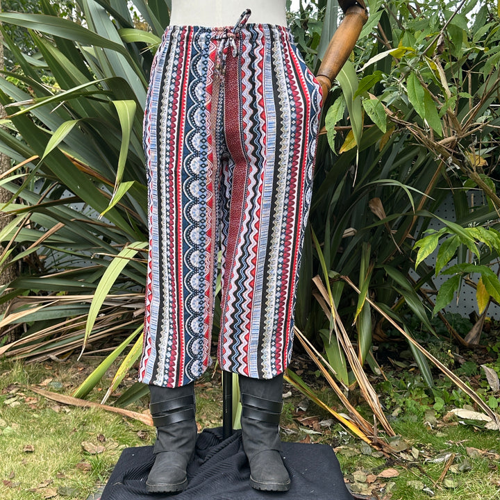 Pantalon médiéval à jambe droite - Pantalon en laine grise