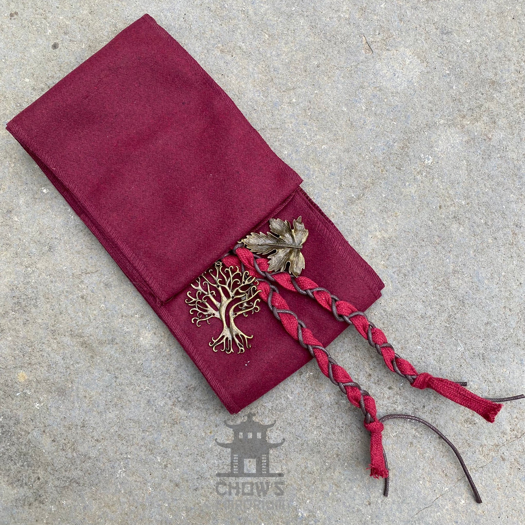 Battle Mage LARP Set - 4+ Pieces (Robe, Hood, Vambraces &amp; Sash)