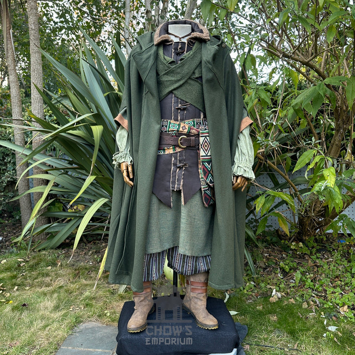 Elite Forest Ranger Set - 5 pieces (Cloak, Waistcoat, Tunic, Sash and Hat)