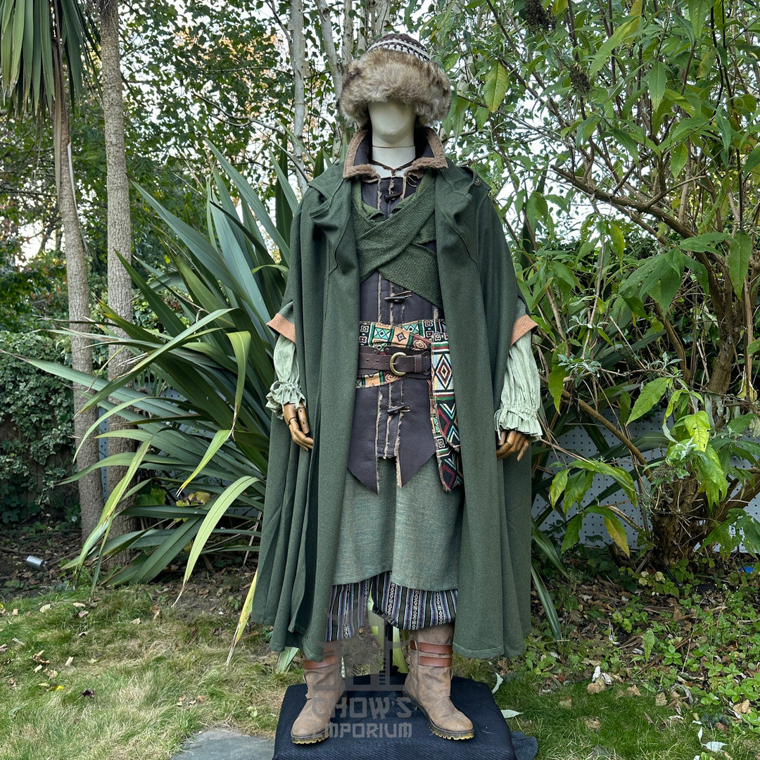 Elite Forest Ranger Set - 5 pieces (Cloak, Waistcoat, Tunic, Sash and Hat)