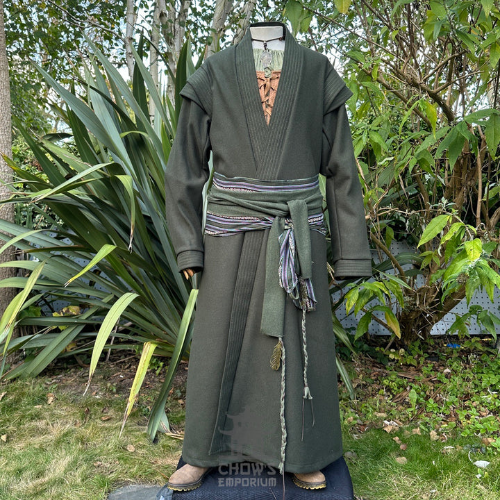 Forest Weaver Outfit - 5 pieces (Robe, Tunic, Pants, Belt & Sash