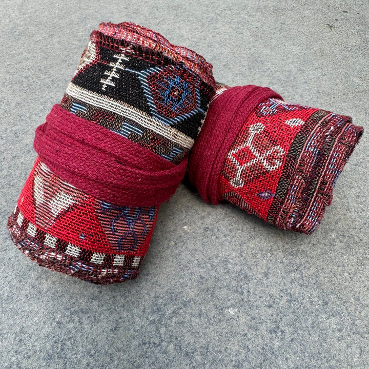 Aztec Cotton Leg Wraps