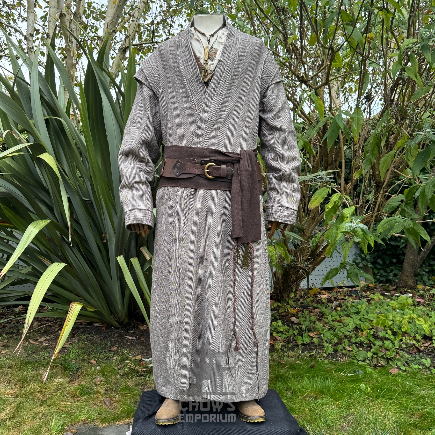 Medieval Worker Robe LARP Robe | Brown Medieval Fantasy Cloak & Renaissance Faire Costume ...