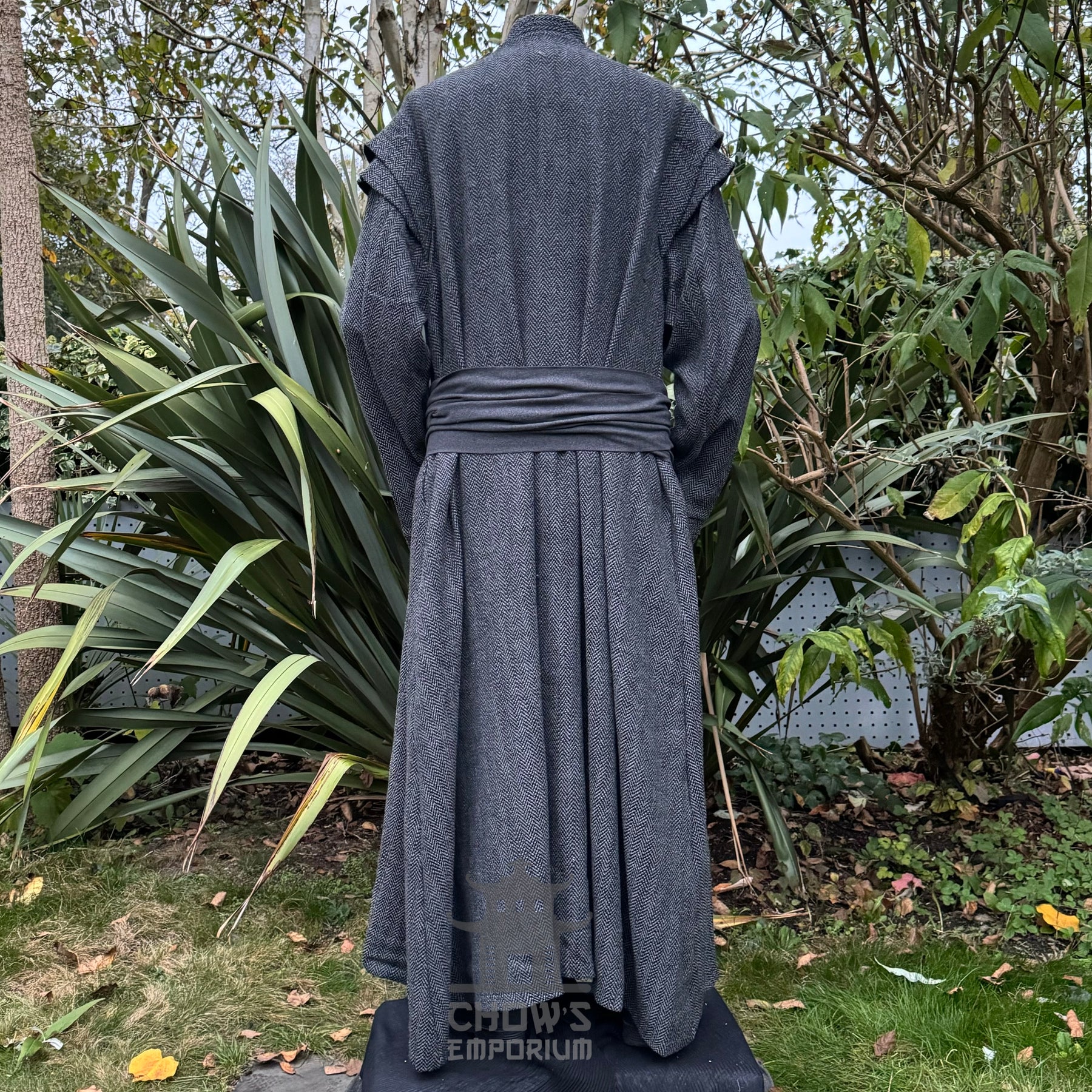 LARP Robe | Grey Medieval Fantasy Cloak & Renaissance Faire Costume ...