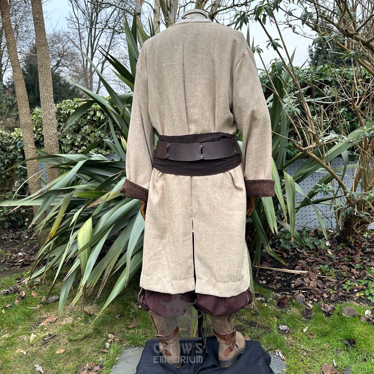 Mystic Healer LARP Set - 3+ pieces (Robe, Hood & Sash)