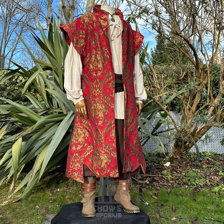 Gilded Crimson Duke Waistcoat