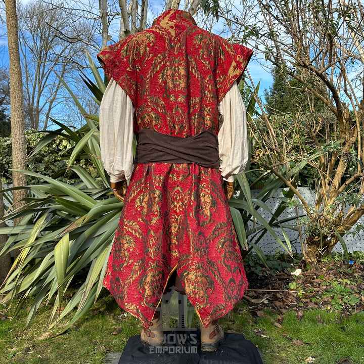 Gilded Crimson Duke Waistcoat