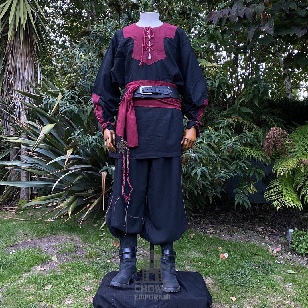 Rogue Warrior LARP Set - 3+ Pieces (Jacket, Hood & Shirt)