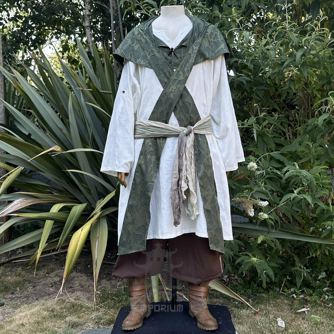 Green Lightweight Scarf Hood