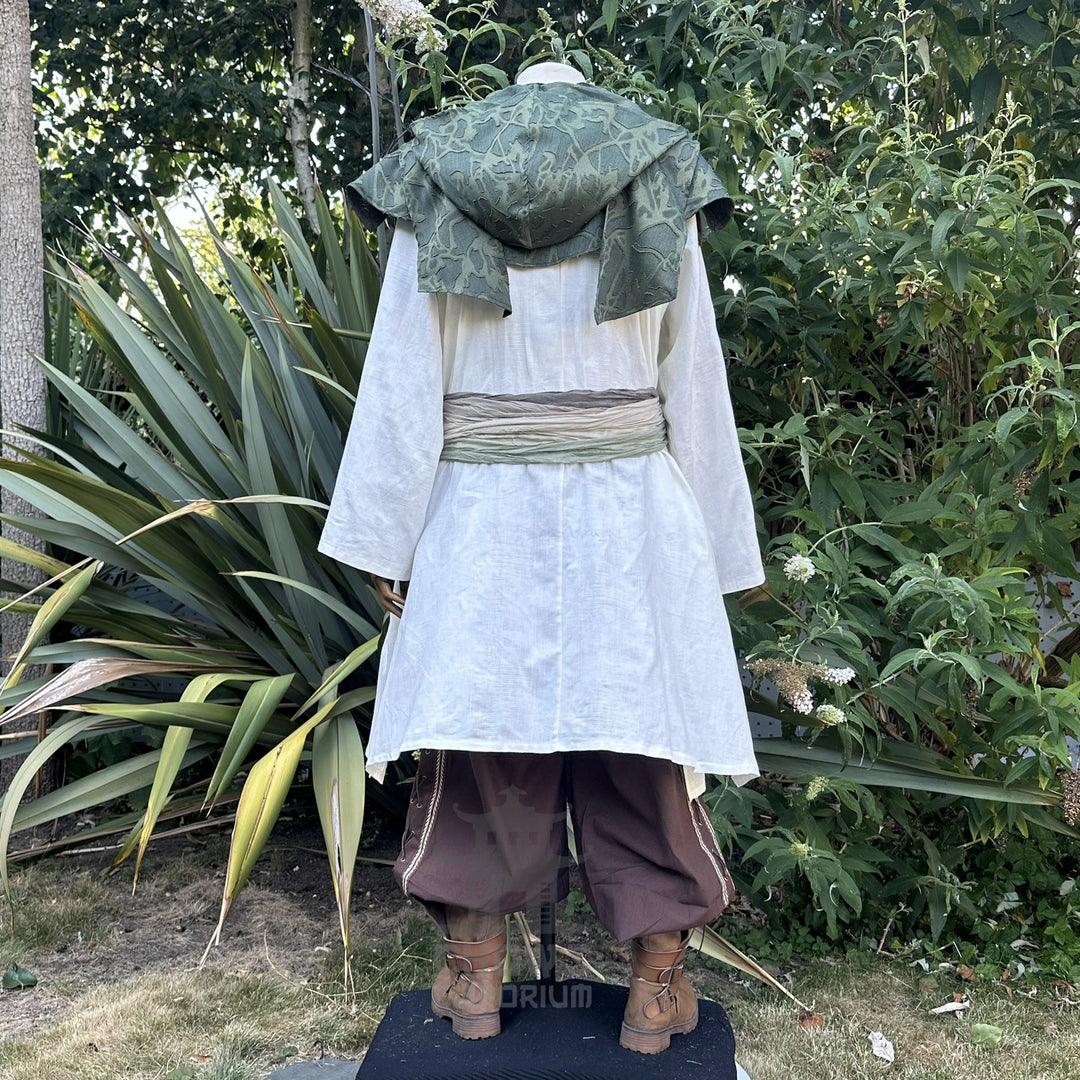 Green Lightweight Scarf Hood