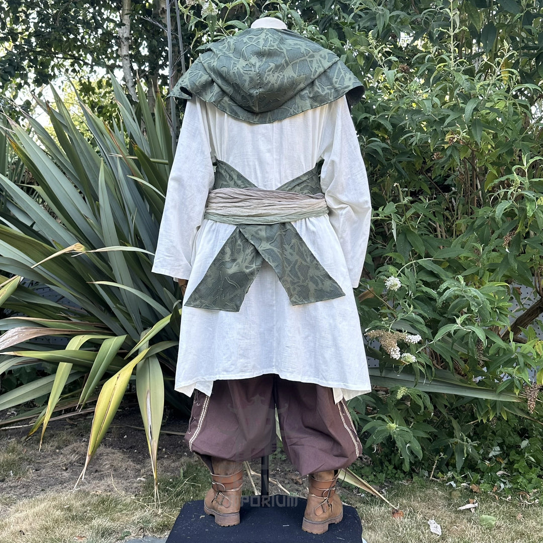 Green Lightweight Scarf Hood