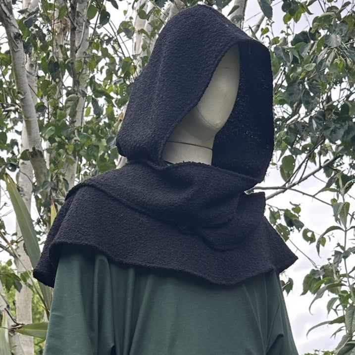 Emerald Ranger LARP LARP Outfit Set - 4+ pieces (Tunic, Hood, Sash & Necklace)