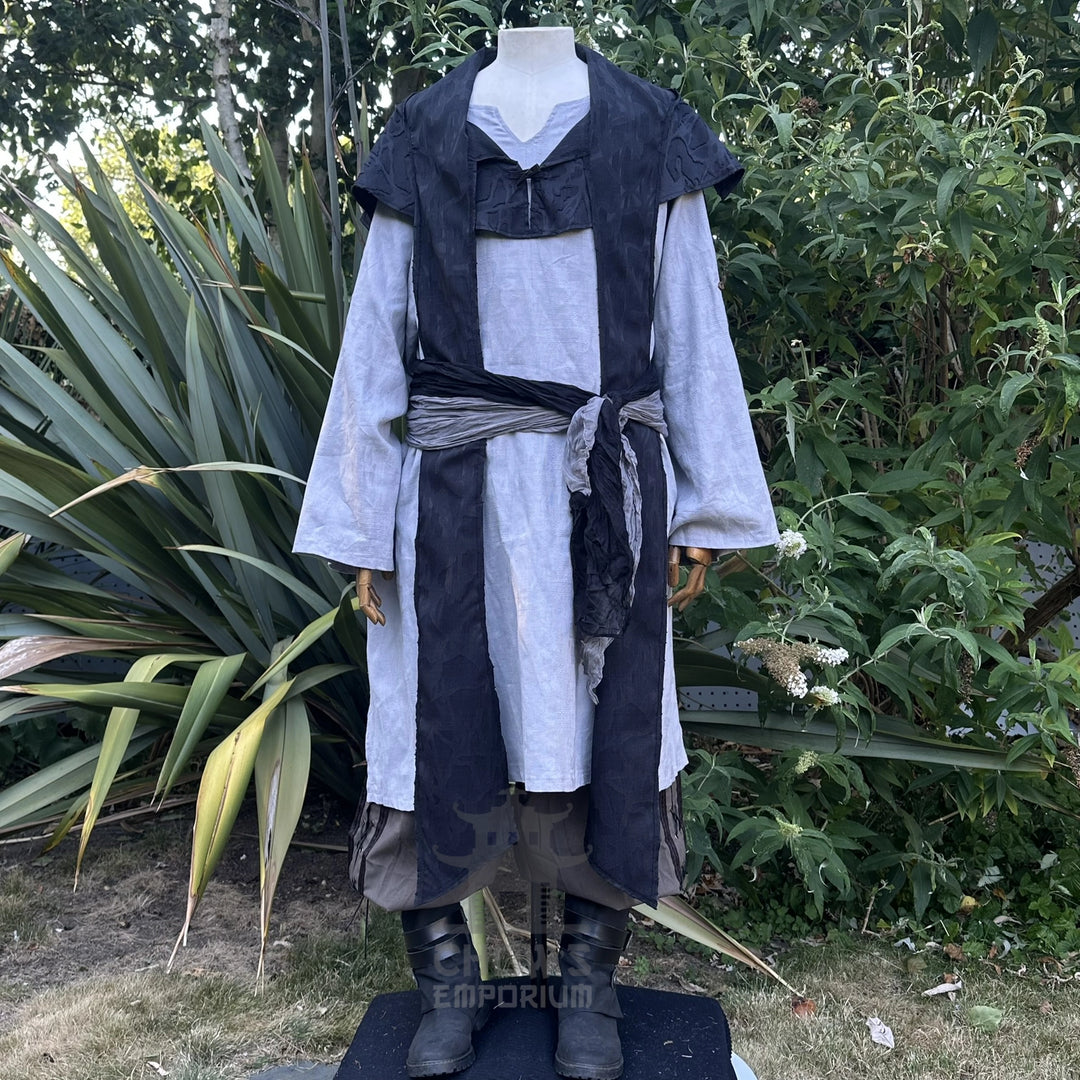 Black Lightweight Scarf Hood