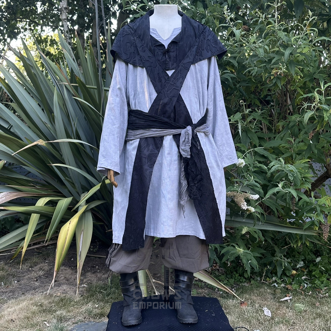 Black Lightweight Scarf Hood