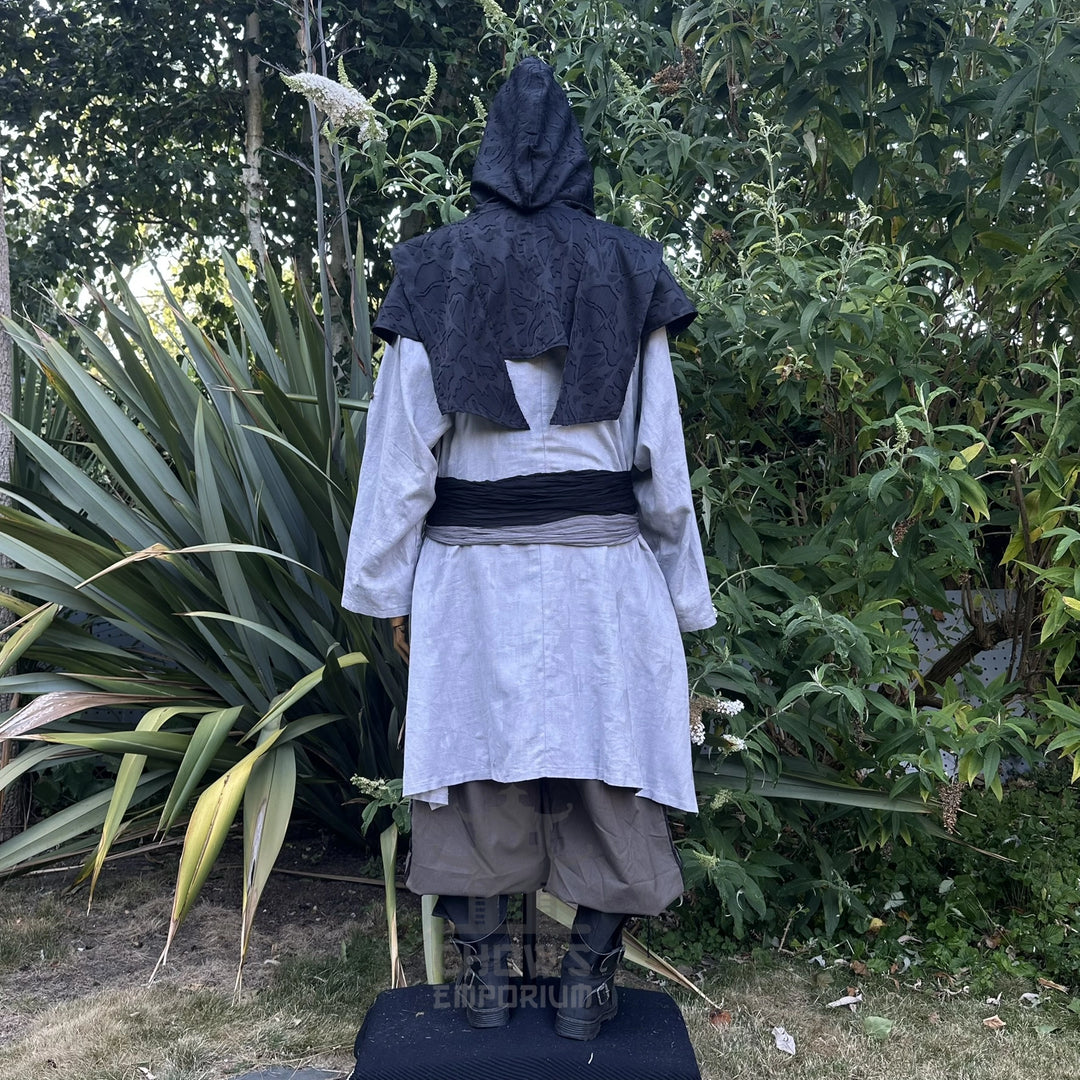 Black Lightweight Scarf Hood