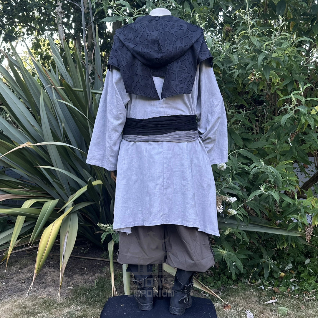Black Lightweight Scarf Hood