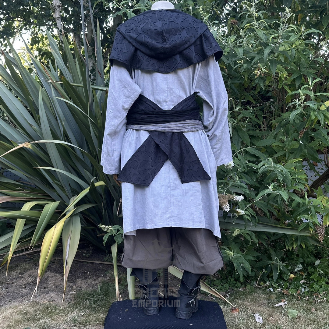 Black Lightweight Scarf Hood