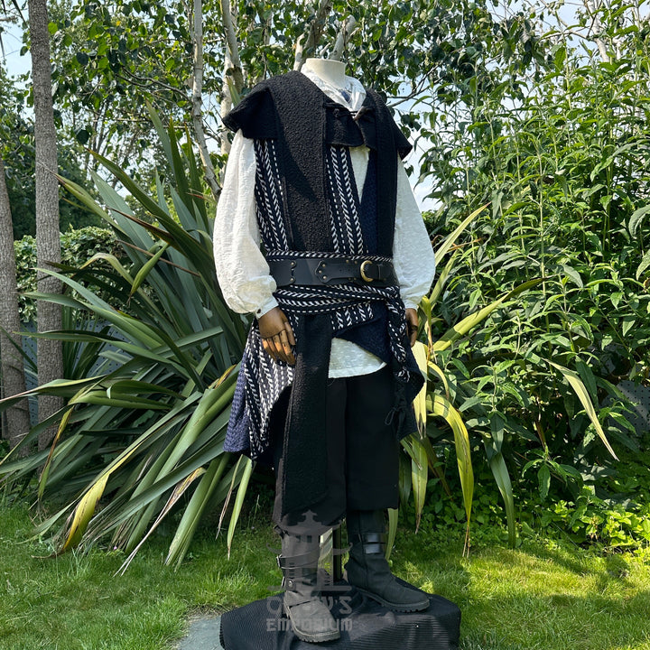 Ocean Explorer Set - 6 Pieces (Waistcoat, Hood, Shirt, Pants, Belt & Sash)
