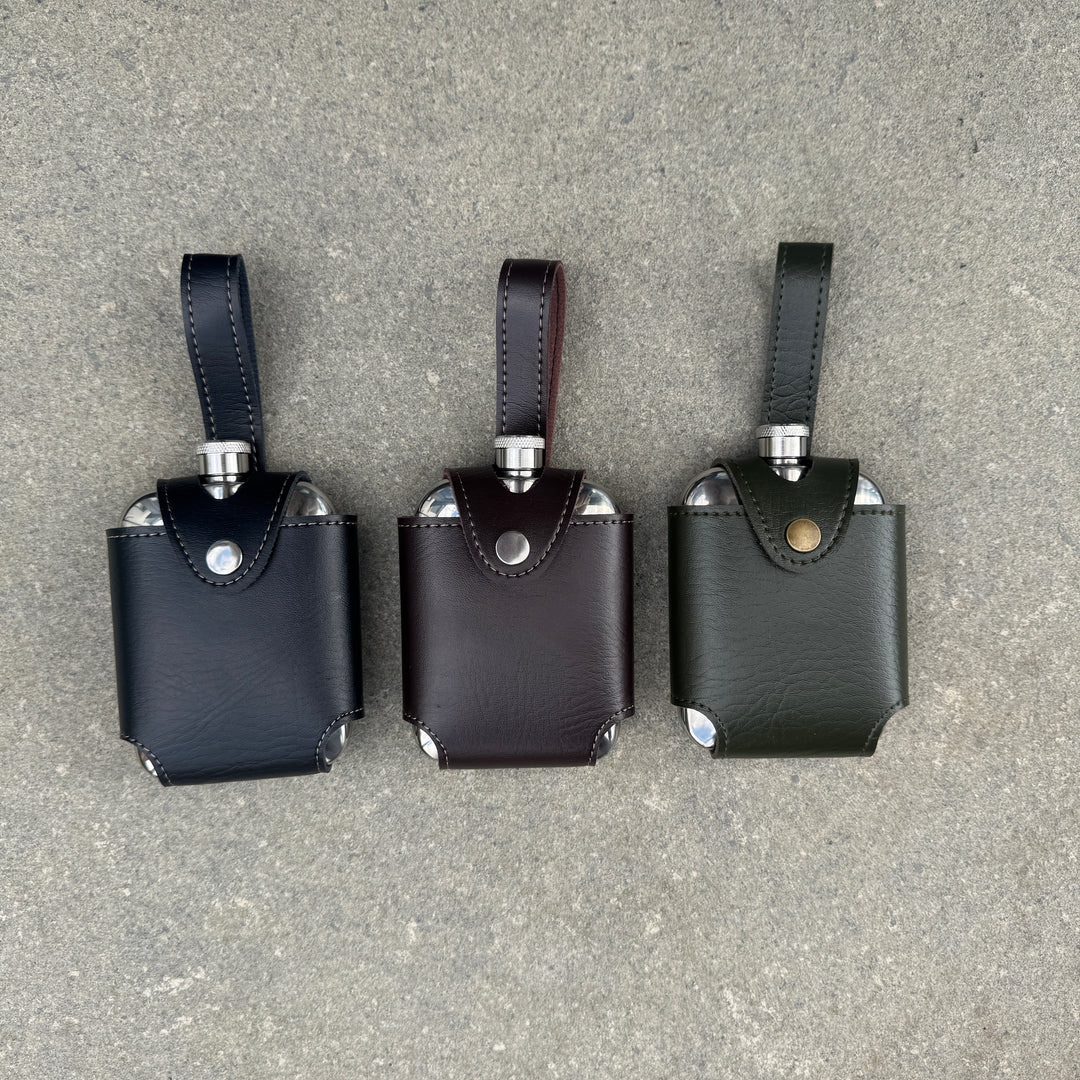 6oz Hip Flask with Decorated Belt Loop