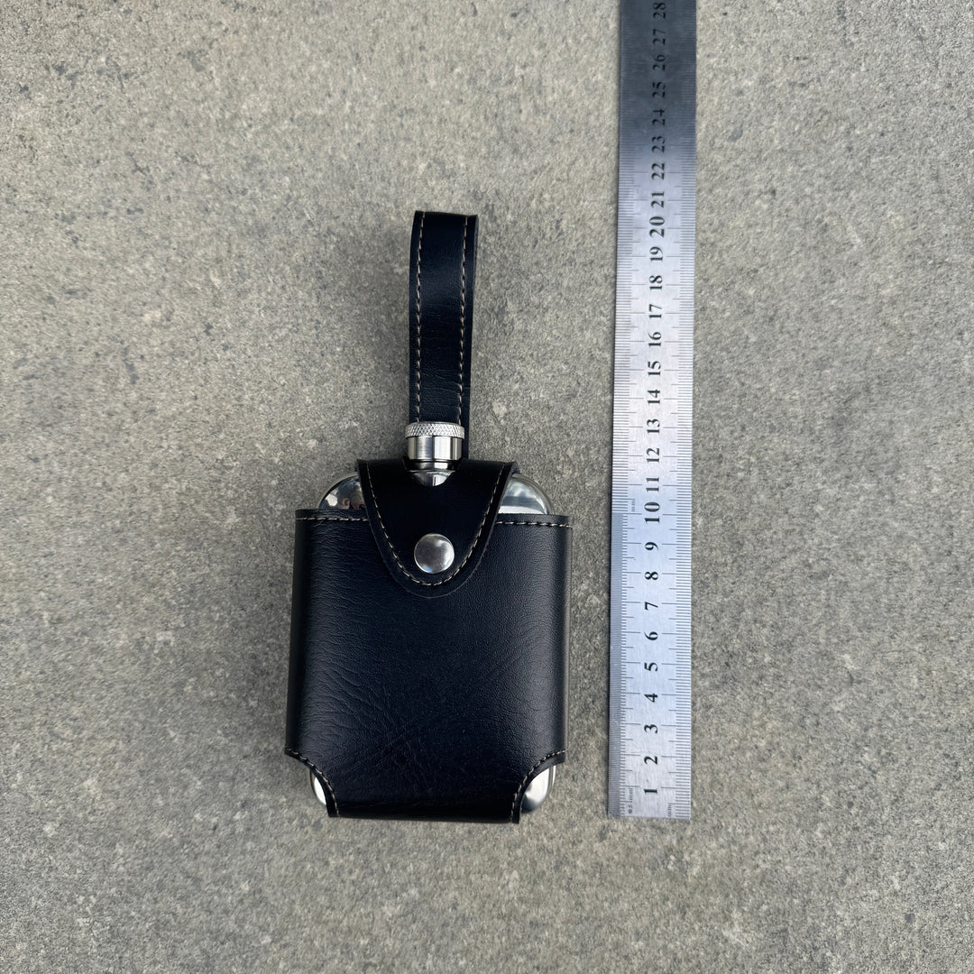 6oz Hip Flask with Decorated Belt Loop