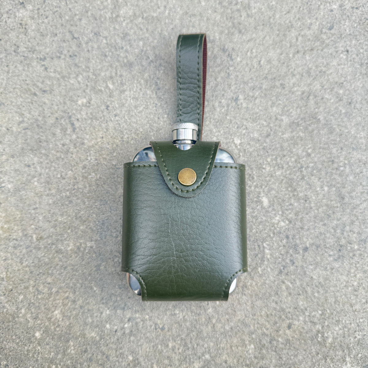 6oz Hip Flask with Decorated Belt Loop