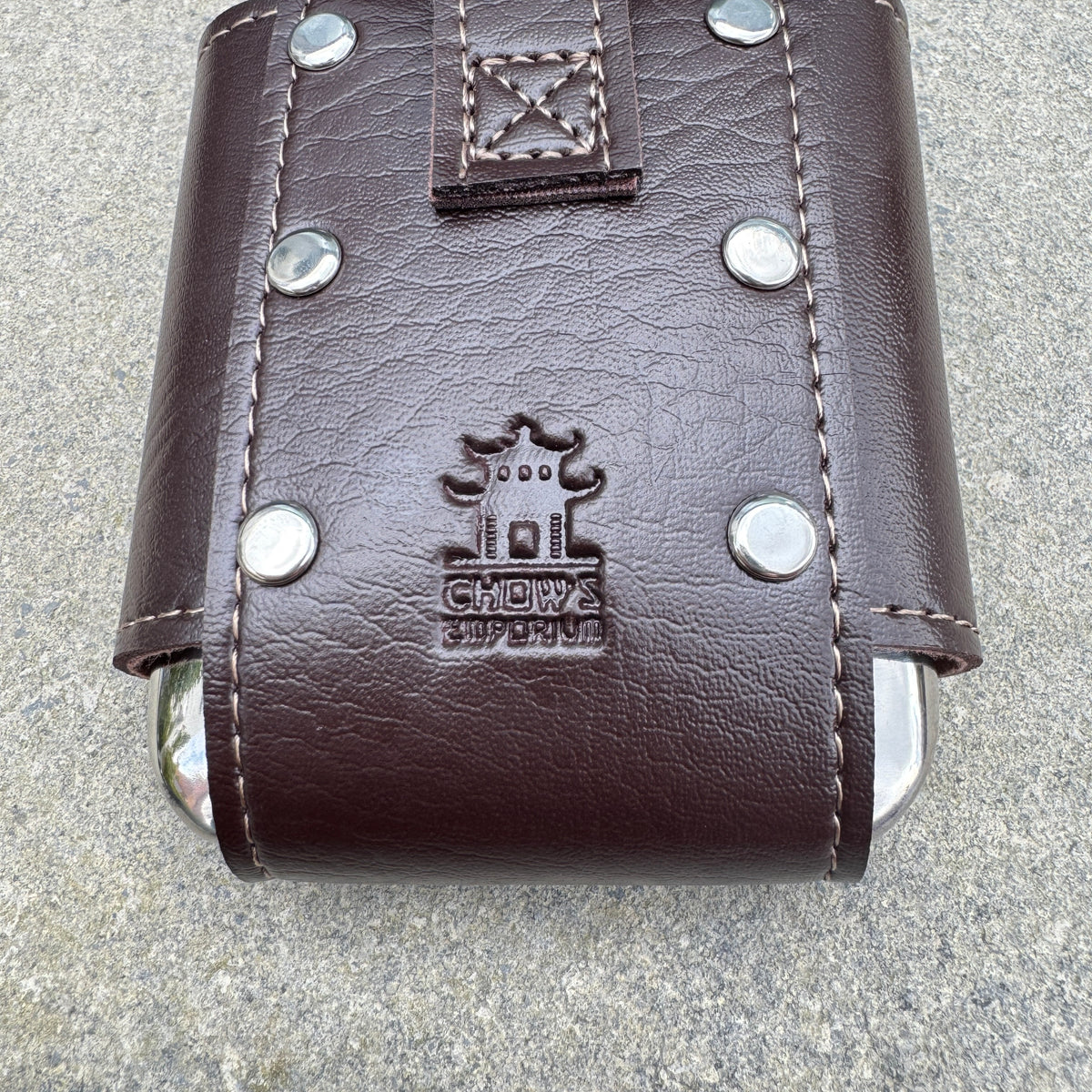 6oz Hip Flask with Decorated Belt Loop