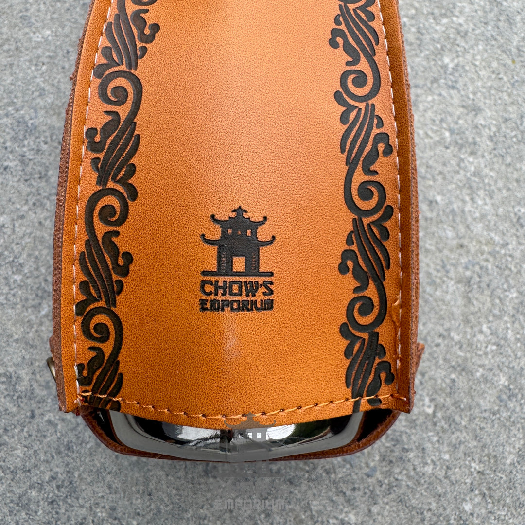 Teardrop 53oz Hip Flask with Shoulder Strap