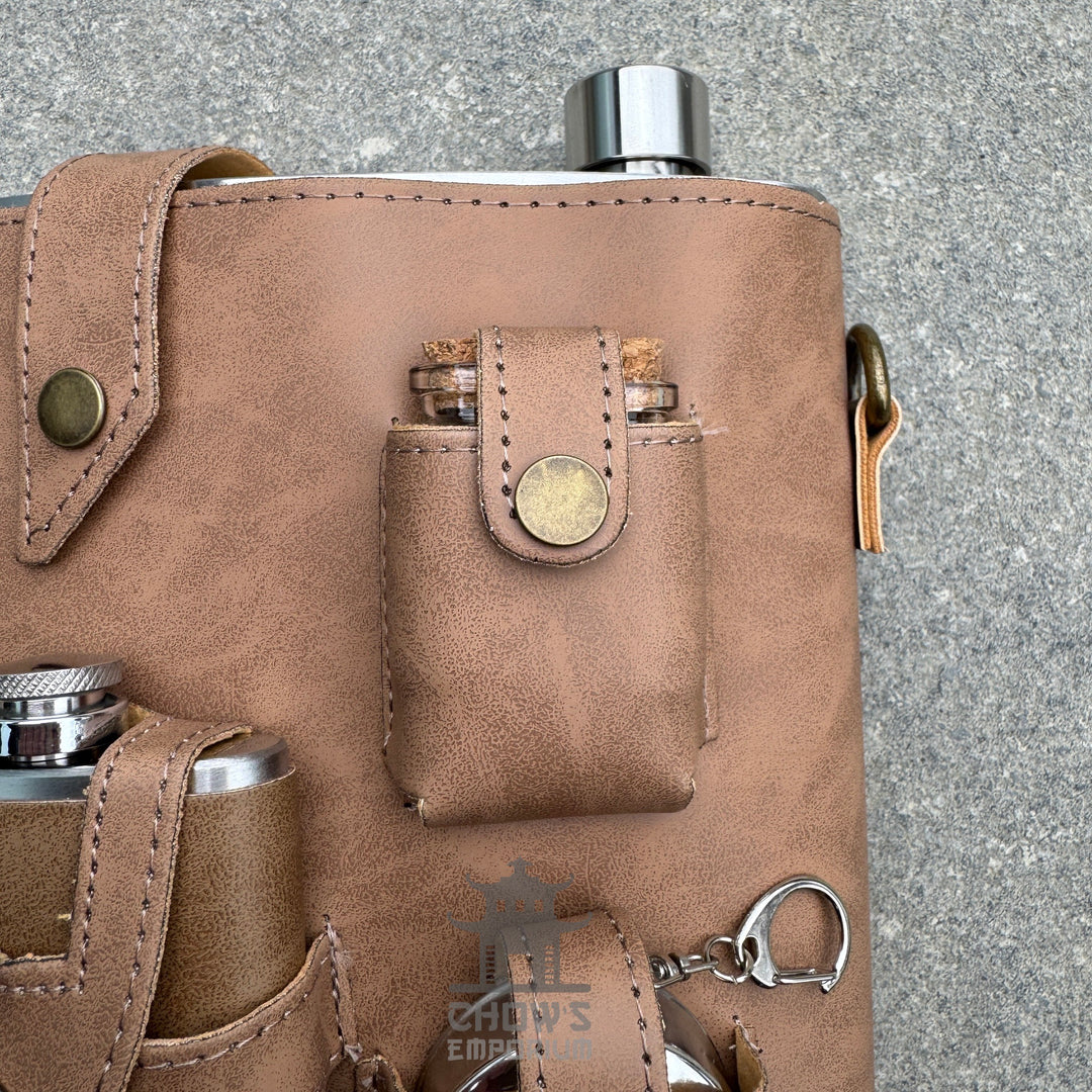 Large 48oz Hip Flask with Accessories