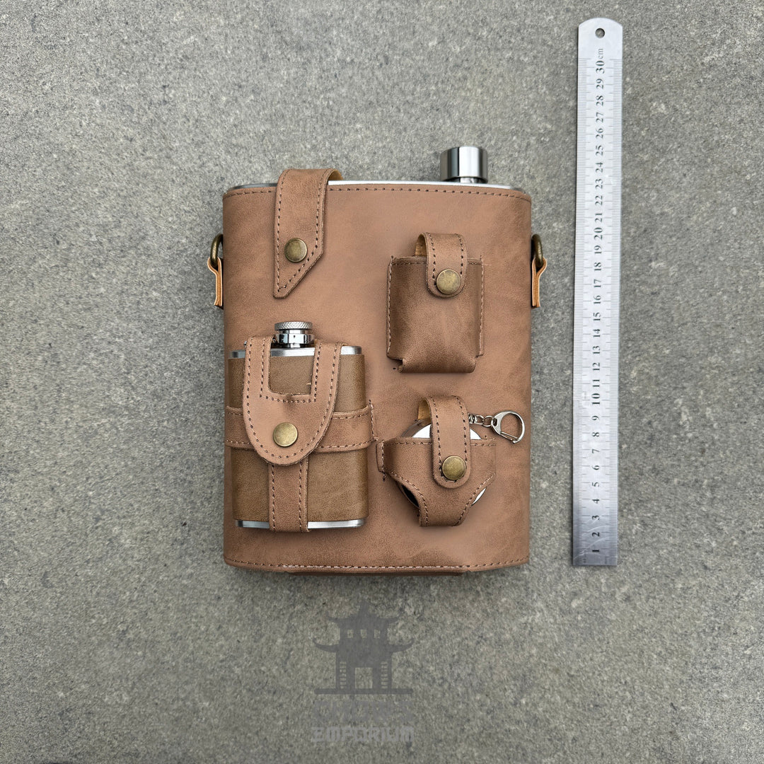 Large 48oz Hip Flask with Accessories