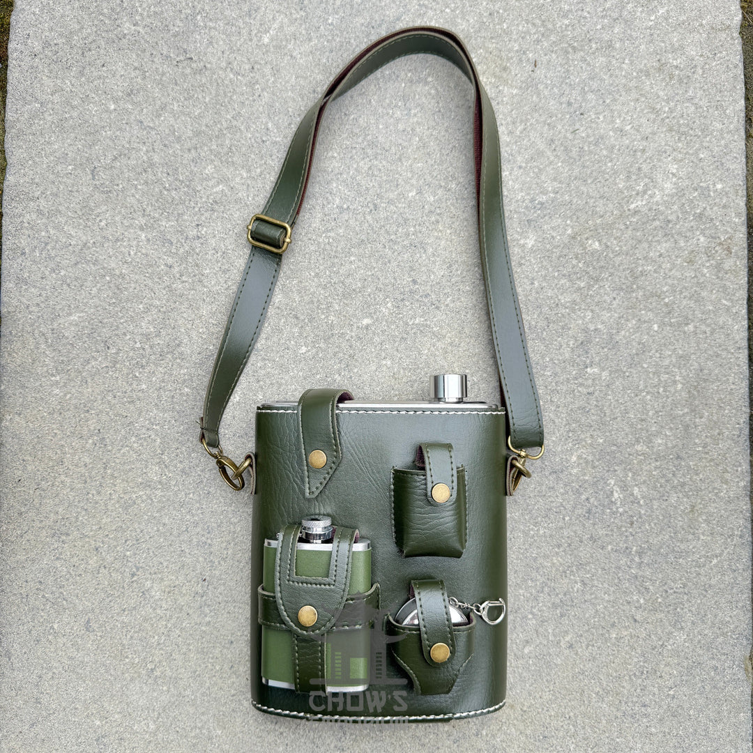 Large 48oz Hip Flask with Accessories