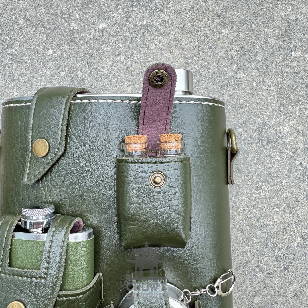 Large 48oz Hip Flask with Accessories