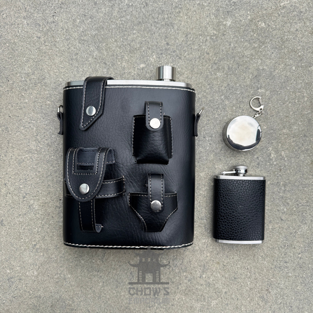 Large 48oz Hip Flask with Accessories