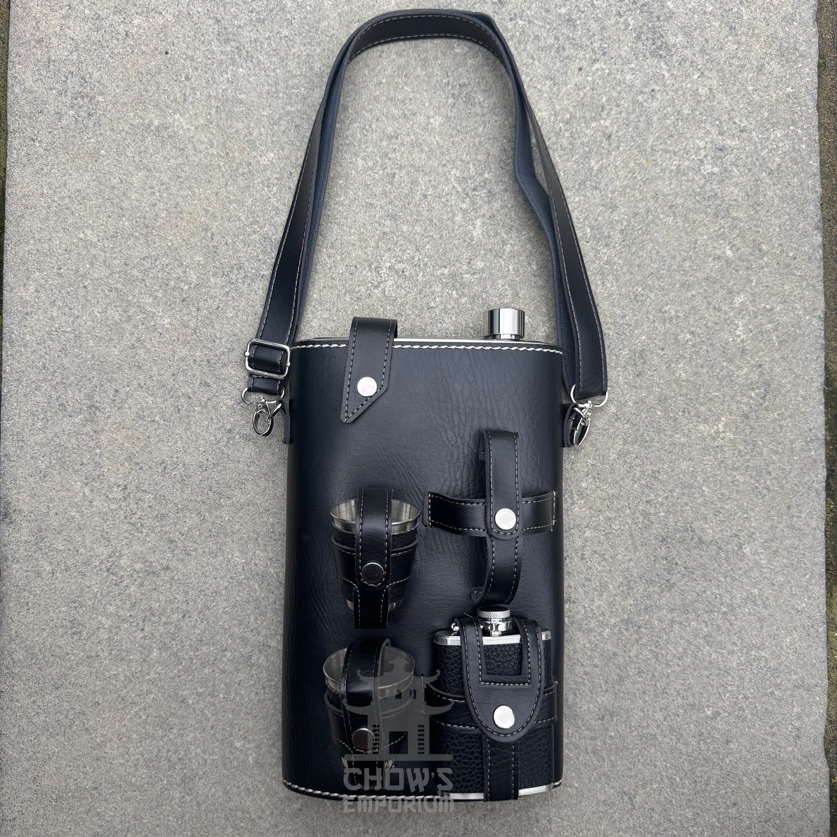 Extra Large 64oz Hip Flask with Accessories