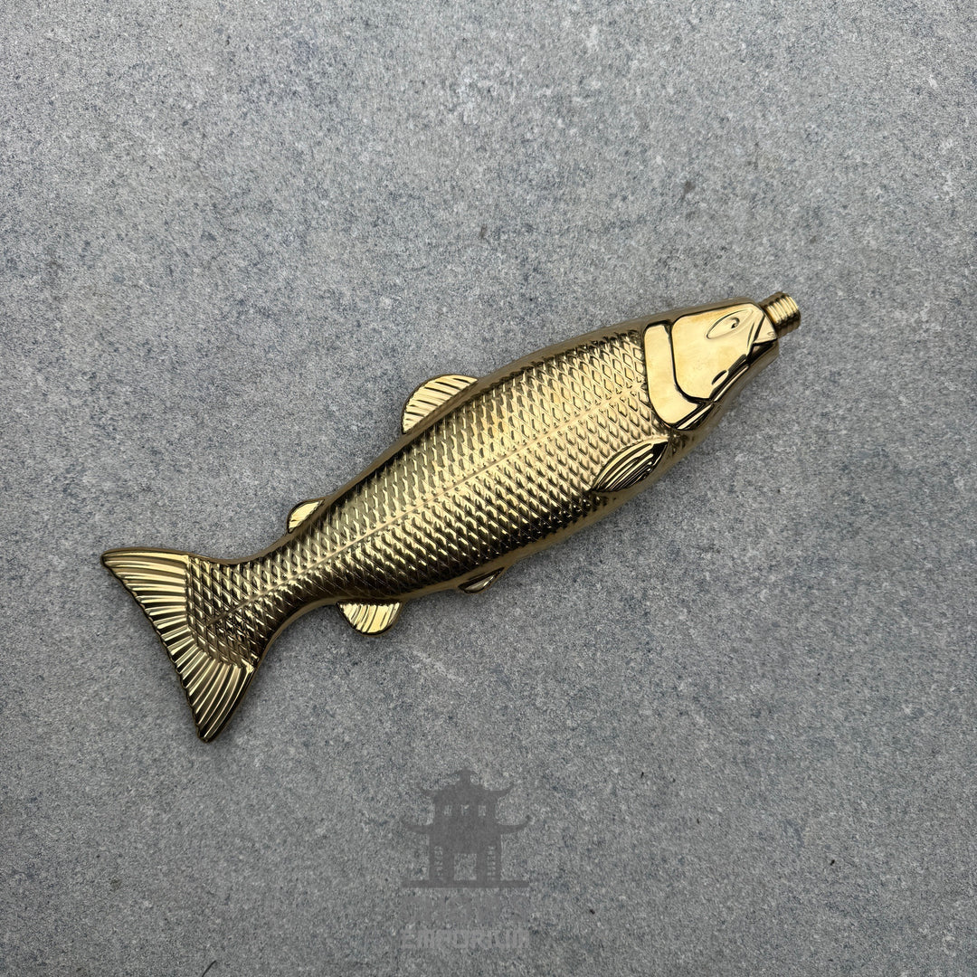 Fish-Shape 18oz Hip Flask with Belt Holder
