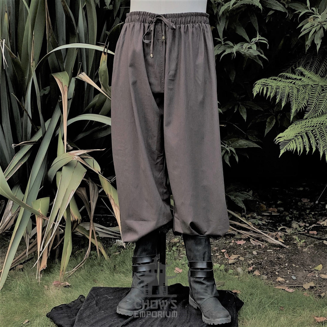 breathable grey cotton hero pants for roleplay