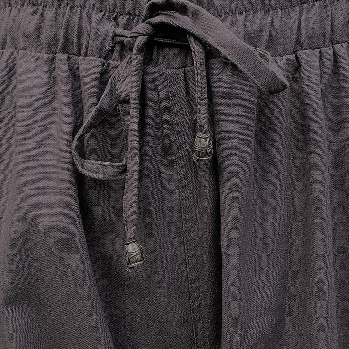 Grey Cotton Hero Pants